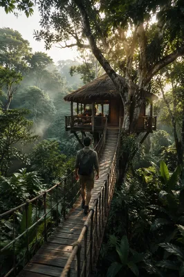 Jungle Canopy Treehouse Lodge Adventure
