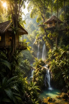 Jungle Canopy Treehouse Lodge Adventure Retreat