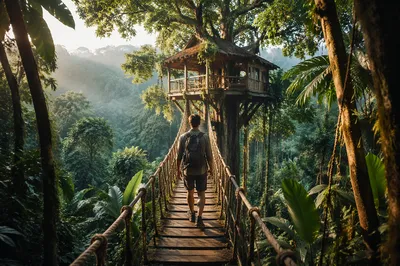 Jungle Canopy Treehouse Lodge Adventure