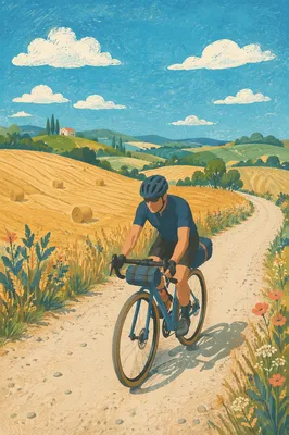 Countryside Road Cycling for Wellness