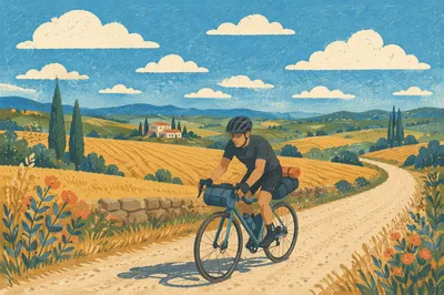 Countryside Road Cycling for Wellness