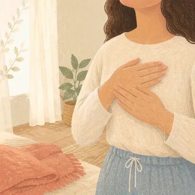 Calm Deep Breathing Practice at Home