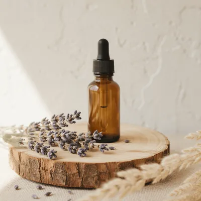 Lavender Essential Oil Wellness Still Life