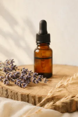 Lavender Essential Oil Wellness Still Life