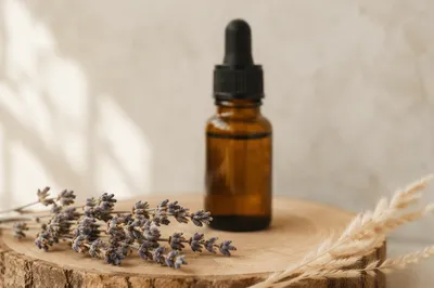 Lavender Essential Oil Wellness Still Life
