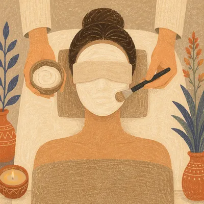 Evening Face Mask Skincare Self Care