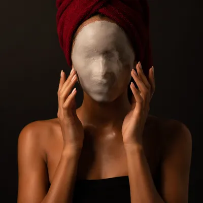 Evening Clay Mask Self Care Portrait