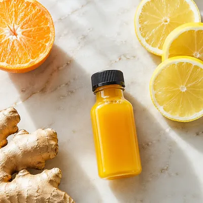 Golden Turmeric Ginger Lemon Wellness Shot