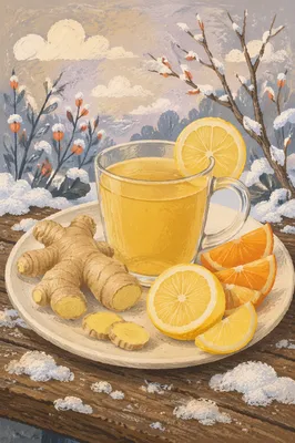 Turmeric Ginger Lemon Wellness Tonic
