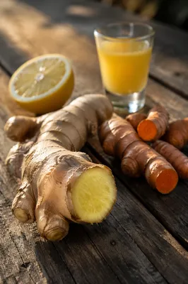 Golden Turmeric Ginger Lemon Wellness Shot