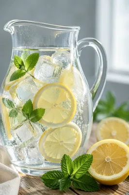 Refreshing Citrus Infused Water Pitcher
