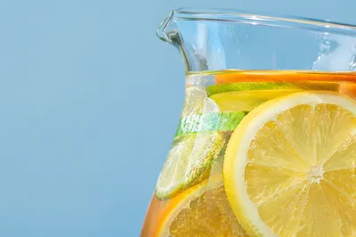 Citrus Infused Water Pitcher Wellness Still Life