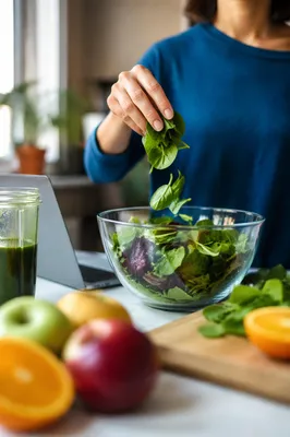 Fresh Green Salad Meal Prep