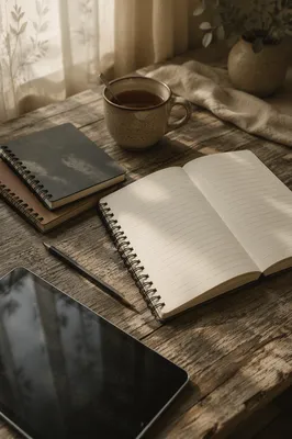 Quiet Journaling Setup for Mental Wellness