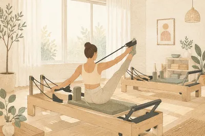 Bright Pilates Reformer Studio Morning Stretch