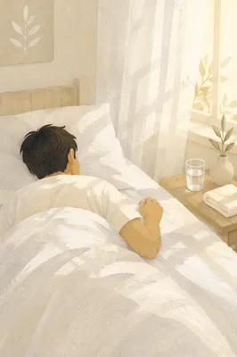 Peaceful Sleep and Rest Recovery Scene