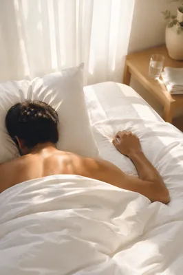 Peaceful Sleep and Recovery Morning Scene