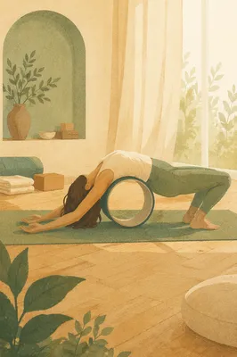 Graceful Yoga Wheel Back Bend Studio