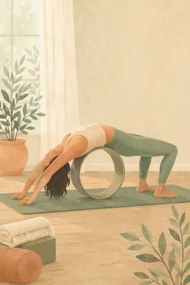 Serene Yoga Wheel Back Bend Studio